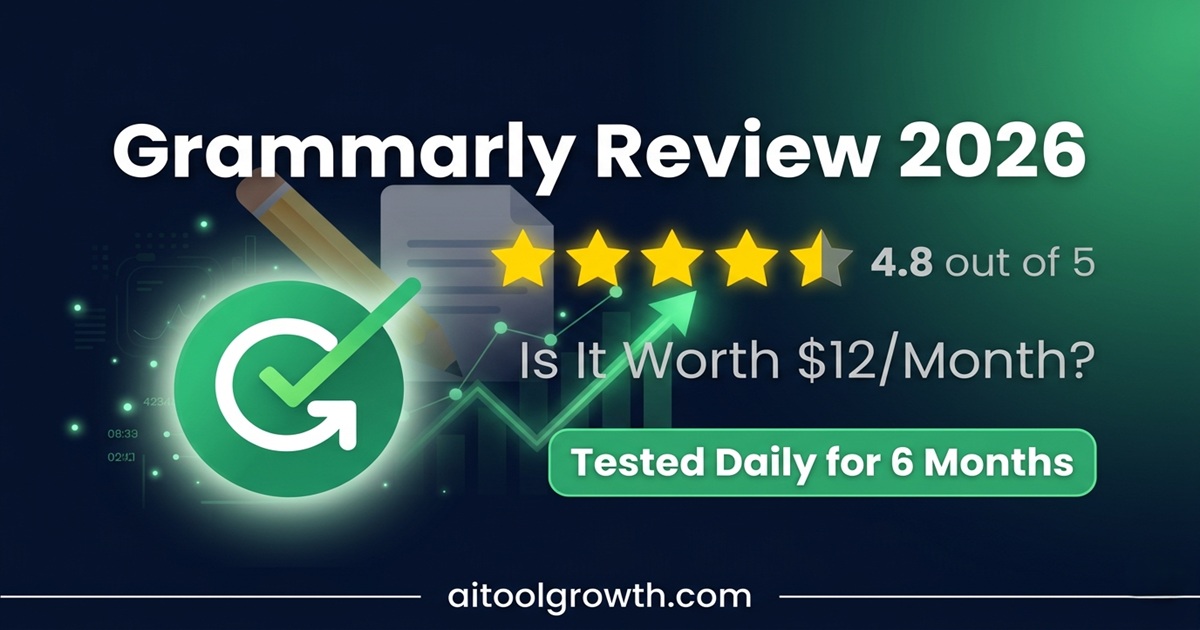 Grammarly Review 2026 — Is It Worth $12 Per Month?