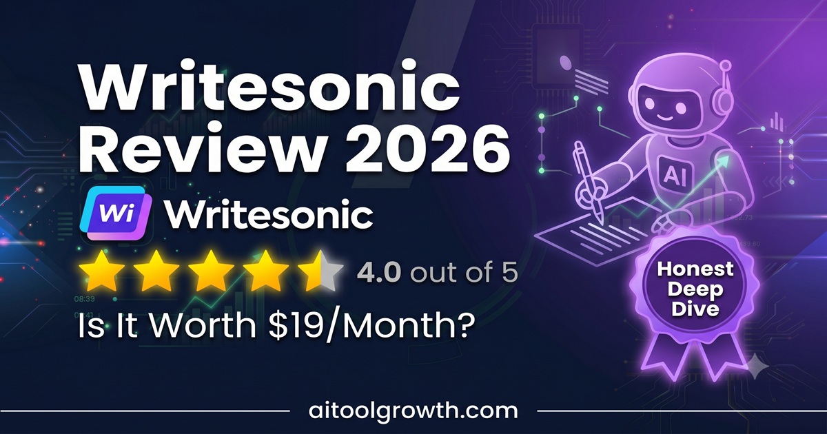 Writesonic Review 2026 — Is It Worth $19 Per Month?